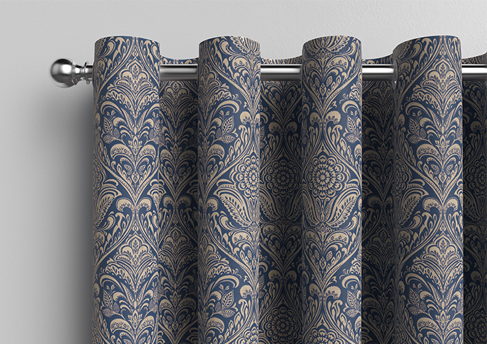 Hathaway, Indigo - Made to Measure Curtains - Image 12